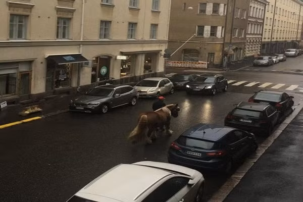 Tìm một chỗ đỗ xe tại trung tâm thành phố Helsinki dường như khá vất vả.