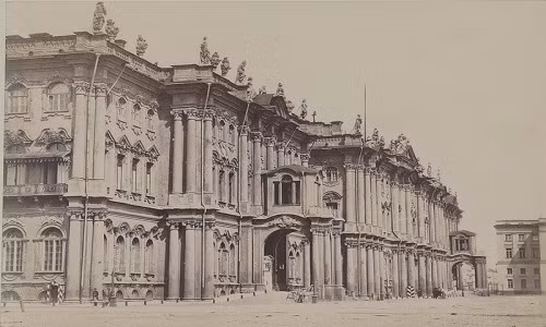 Cung điện Mùa Đông là một trong những công trình kiến trúc nổi tiếng của thành phố St.Petersburg, Nga.