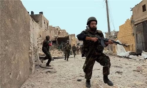 Quân đội Syria đã giành lại quyền kiểm soát một khu công nghiệp trọng yếu ở phía đông Damascus từ tay khủng bố. Ảnh: Fars News.