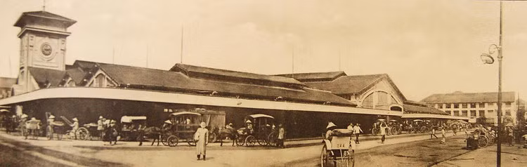 Chợ Bến Thành.