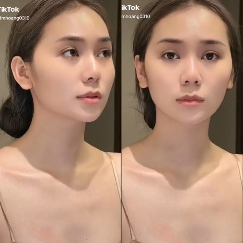 Sắc vóc trên mạng lẫn ngoài đời đều xinh đẹp tỏa sáng. Tuy ít mặc đồ hiệu đắt đỏ nhưng Kim Chi vẫn toát lên khí chất quý phái, sang trọng.