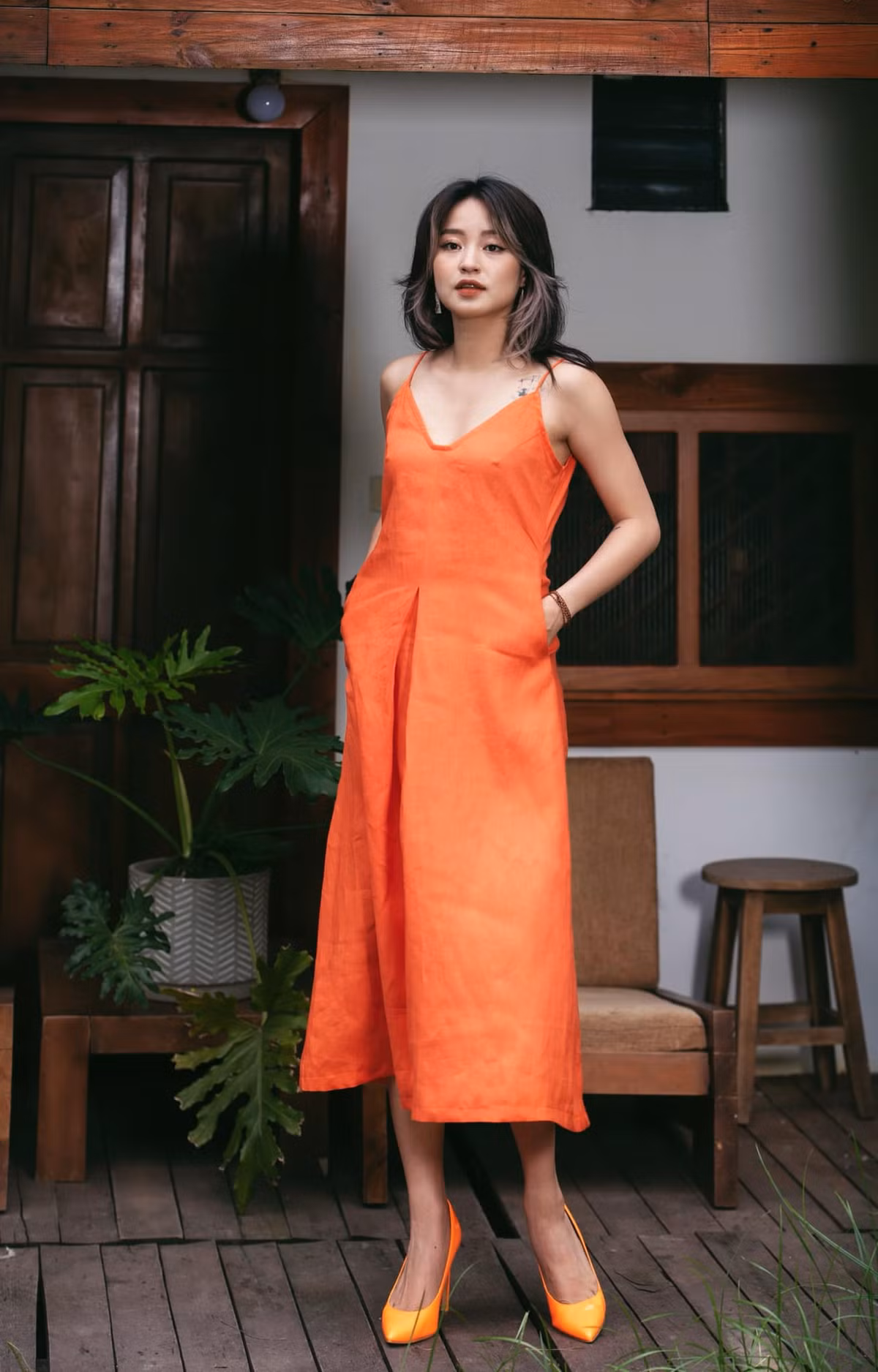 "Chị cả" của dàn hot girl đời đầu từng khuấy đảo khắp các mặt báo dành cho teen với nhan sắc xinh xắn, dễ thương mà nói theo kiểu Gen Z là "hết nước chấm".