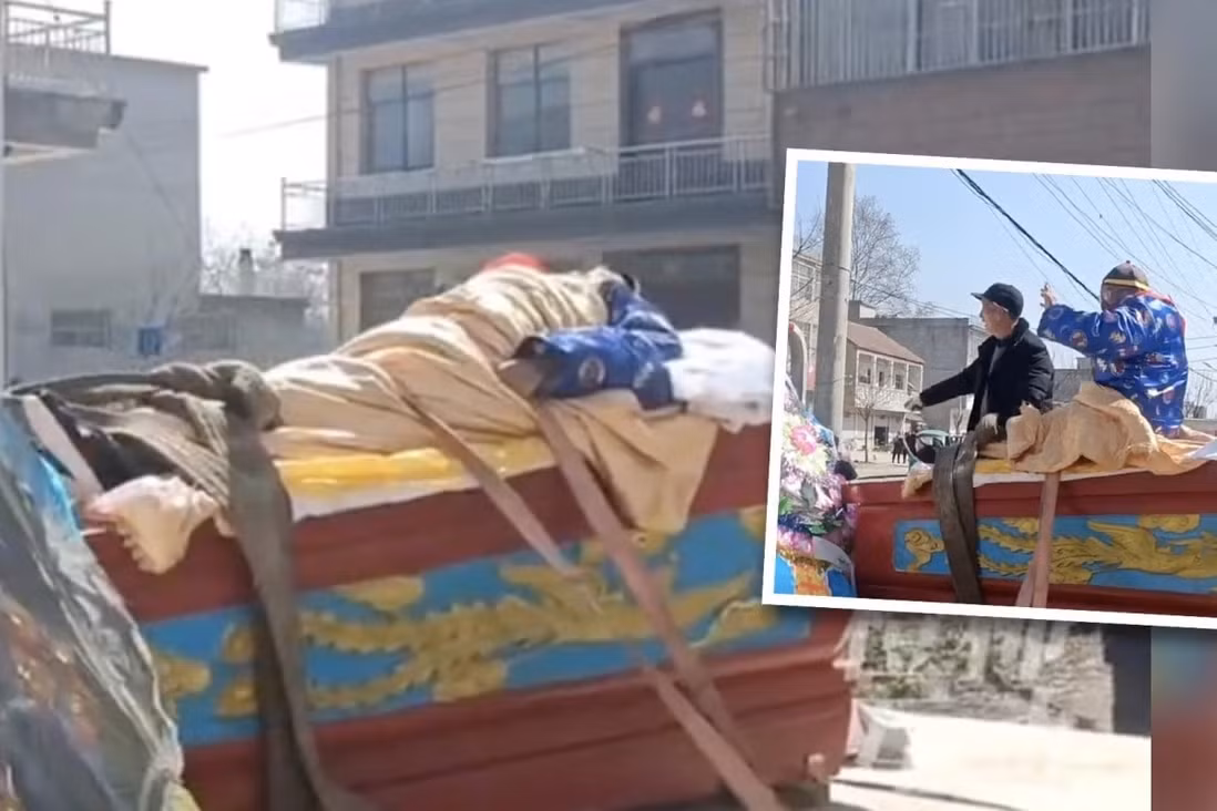 Cu ong tu to chuc dam tang de xem nhung ai den du
