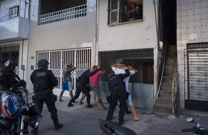 Thành phố Fortaleza của Brazil đứng ở vị trí thứ 12: 60,77 tên sát thủ/100 nghìn người.