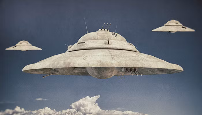 Về sau, phát xít Đức cho thử nghiệm UFO do các nhà khoa học nước này chế tạo.
