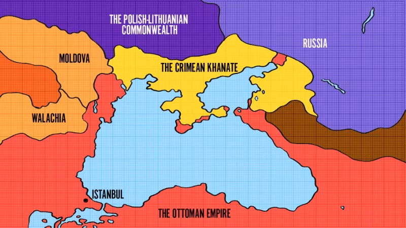 Hai năm sau, Đế chế Ottoman đã phải ký Hiệp ước Küçük Kaynarca. Theo đó, Crimea chính thức độc lập khỏi Đế chế Ottoman và Đế chế Nga. Dù vậy, Đế chế Ottoman không hoàn toàn rút khỏi Crimea với hy vọng sẽ sớm có ngày lấy lại bán đảo này.