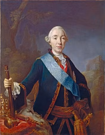 Sinh ngày 21/2/1728 tại Kiel, Đức, Sa hoàng Nga Peter III kết hôn với Catherine II (tên thật là Sophie Frederike Auguste) vào năm 1745. Catherine là con gái của hoàng tử nước Phổ.