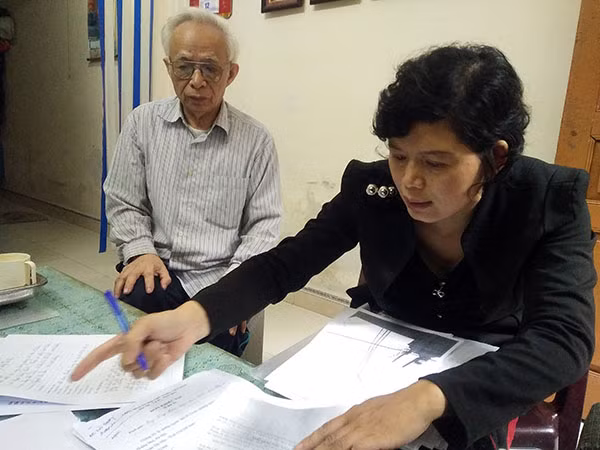 Giam doc taxi Nguyen Minh bi to xay nha sai phep?
