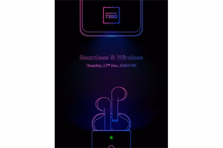 Realme XT 730G va tai nghe Realme AirPods sap ra mat