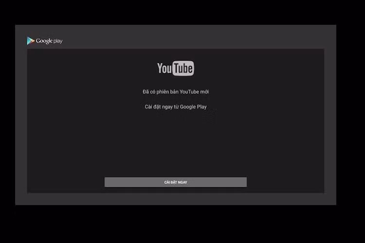 Hàng triệu người dùng đau đầu vì YouTube TV 1.3.1 bị khai tử Hang trieu nguoi dung dau dau vi YouTube TV 1.3.1 bi khai tu