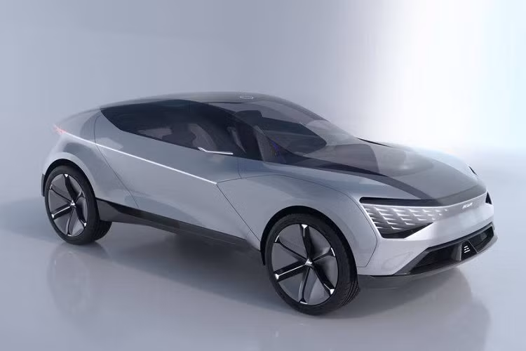 Cùng xuất hiện tại triển lãm là mẫu Concept Futuron, mang hơi hướng thiết kế mới, hiện đại trên các mẫu EV tương lai của hãng. 
