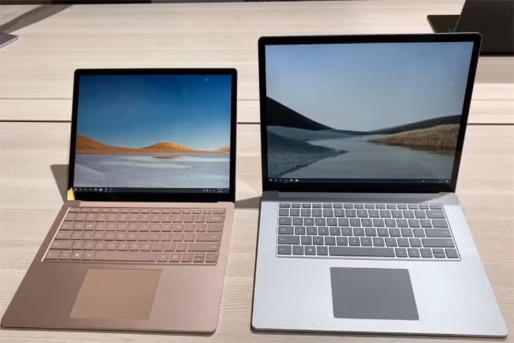 Microsoft vừa giới thiệu thế hệ Surface Laptop 3 với hai model 13,5 inch và 15 inch. Ngoại hình của máy không có nhiều thay đổi so với Surface Laptop 2.