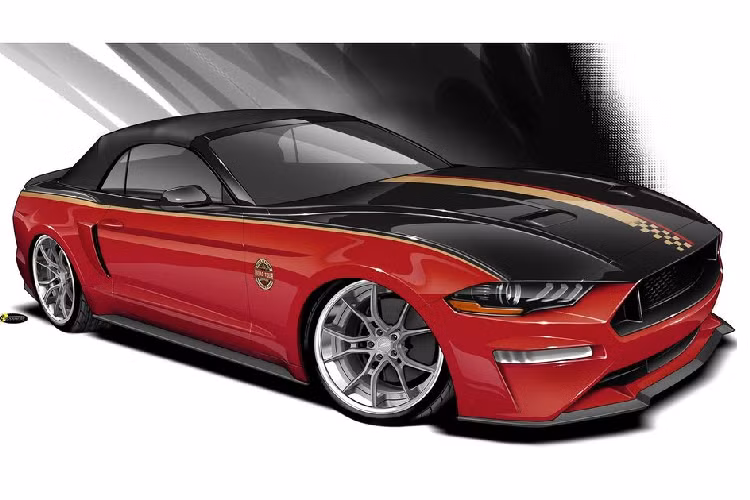 Mẫu xe thứ hai trong danh sách chuẩn bị được Ford giới thiệu trong triển lãm SEMA 2019 là chiếc xe Ford Mustang mui trần với tên gọi khá dài, Goodguys Rod &amp; Custom Association. Phiên bản này được phát triển dựa trên nguyên mẫu Mustang EcoBoost 2020 với trang bị động cơ 4 xy-lanh 2.3L cùng hộp số tự động 10 cấp.