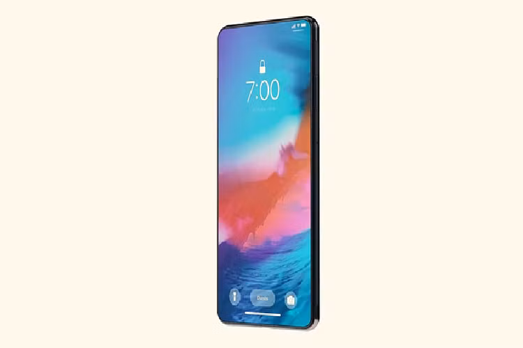 Bản dựng mẫu điện thoại iPhone Pro mới với camera ẩn dưới màn hình Các nhà thiết kế tại Concept Creator đã tạo ra bản dựng của chiếc iPhone Pro với màn hình tràn viền hoàn toàn. Phần camera selfie của máy đặt ngay dưới màn hình. 
