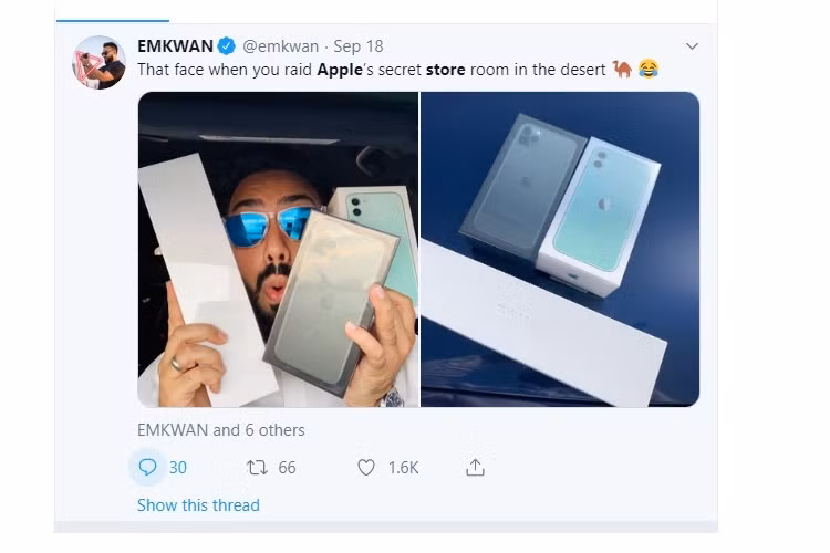 Apple Store vỗ tay chào đón người mua iPhone 11 đầu tiên - Hình 10 Apple Store vo tay chao don nguoi mua iPhone 11 dau tien-Hinh-10