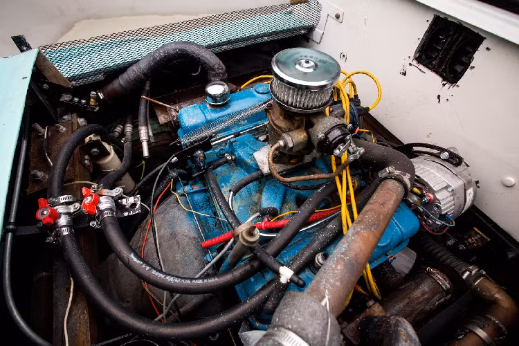 Thiết kế động cơ xe Amphicar Model 770.