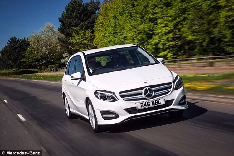 Xe Mercedes-Benz B-Class có Giá từ 23.550 Bảng Anh (khoảng 718 triệu đồng). Điểm tin cậy: 46,2%. Hơn 1/3 (35%) số người sử dụng B-Class cho biết xe của họ thường bị lỗi trong năm thứ ba, và có nhiều lỗi không hề nhỏ. Nổi bật là các lỗi động cơ, hệ thống điện, hộp số và ly hợp khiến xe của họ phải sửa chữa trong hơn 1 tuần.