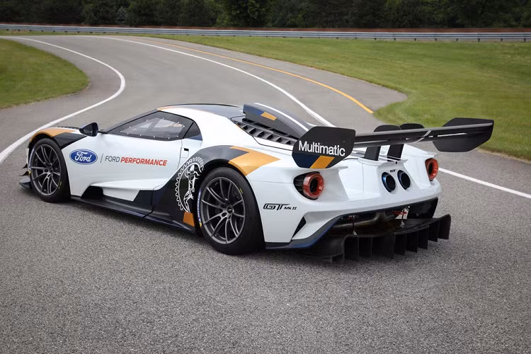 Mẫu xe Ford GT Mk II được phát triển bởi bộ phận hiệu suất cao Ford Performance và đối tác kỹ thuật Multimatic. Xe sở hữu động cơ tăng áp kép EcoBoost V6 3.5L đã được hiệu chỉnh để cho ra công suất tối đa 700 mã lực (tăng 53 mã lực). Hộp số 7 cấp ly hợp kép Powershift cũng được điều chỉnh lại để phát huy tối đa sức mạnh của xe trên đường đua.