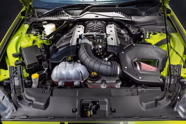 Ford Úc không công bố thông tin chi tiết, tuy nhiên, nếu sử dụng loại siêu nạp này, chiếc xe sẽ có công suất vào khoảng 700 mã lực và 827 Nm mô-men xoắn, ngang với phiên bản cao cấp Shelby GT500 Super Snake. Sức mạnh sẽ được truyền đến bánh sau thông qua hộp số sàn 6 cấp. Để có thể “giải nhiệt” cho động cơ, xe được trang bị bộ tản nhiệt cỡ lớn và bộ tản nhiệt siêu nạp bằng nhôm.