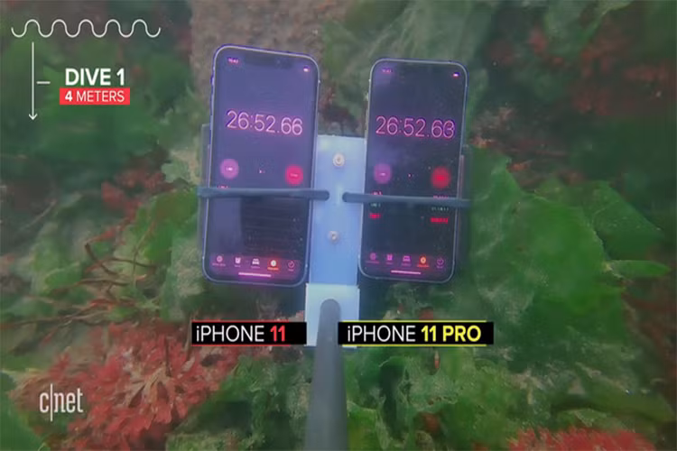 Thu kha nang chong nuoc cua dien thoai iPhone 11-Hinh-2