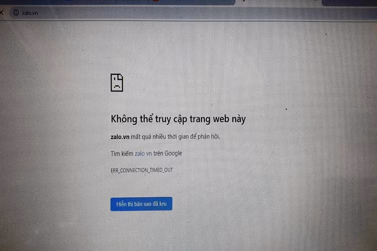 Tên miền zalo.vn tạm ngưng hoạt động trong 45 ngày Ten mien zalo.vn tam ngung hoat dong trong 45 ngay