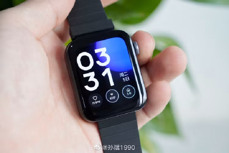 Cận cảnh Xiaomi Mi Watch: Bản sao giá rẻ của Apple Watch - Hình 4 Can canh Xiaomi Mi Watch: Ban sao gia re cua Apple Watch-Hinh-4