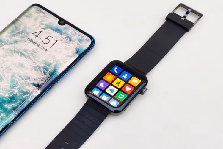 Cận cảnh Xiaomi Mi Watch: Bản sao giá rẻ của Apple Watch - Hình 3 Can canh Xiaomi Mi Watch: Ban sao gia re cua Apple Watch-Hinh-3