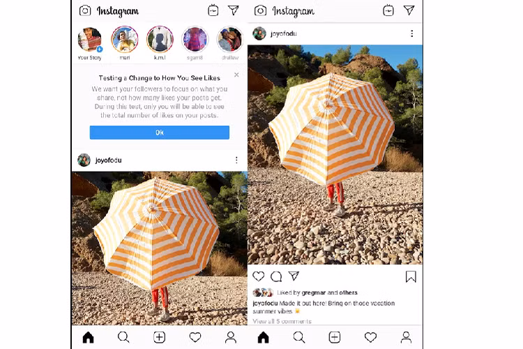 Người dùng Việt sẽ không nhìn thấy số like trên Instagram Nguoi dung Viet se khong nhin thay so like tren Instagram