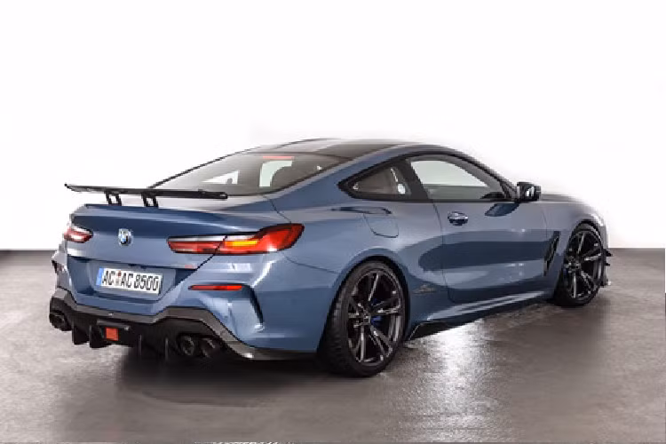 AC Schnitzer cho phép lựa chọn giữa 2 thiết kế cánh gió phía sau. Đầu tiên là cánh lướt gió đuôi vịt được tích hợp trực tiếp vào phần nắp khoang hành lý, và một cánh lướt gió cao hơn với gói M-Technik.