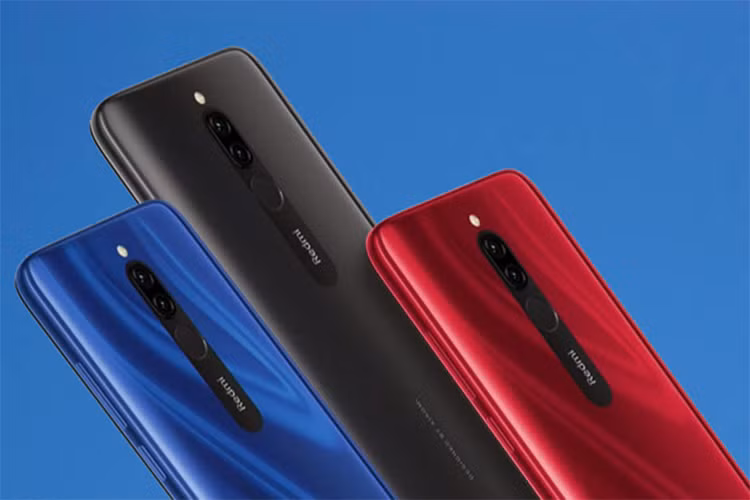 Camera selfie của Redmi 8 có độ phân giải 8 MP, tích hợp AI cũng nhiều chế độ làm đẹp.