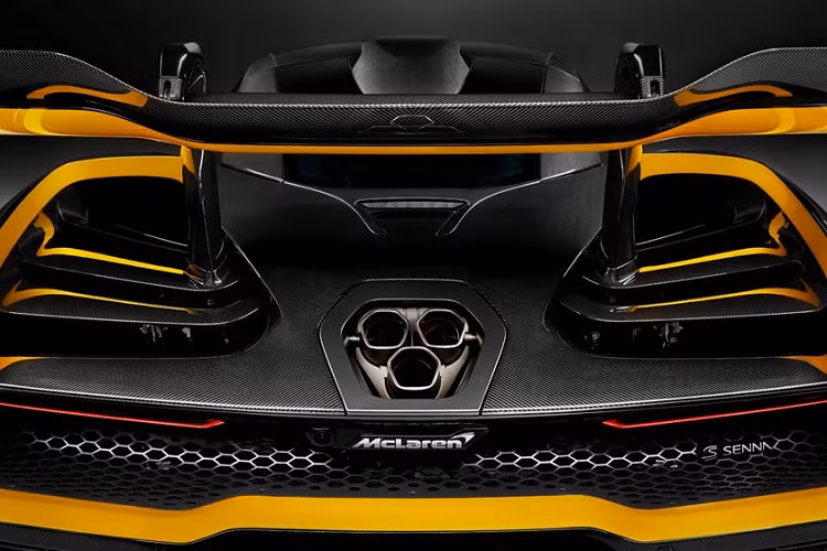  Ống xả siêu xe McLaren Senna