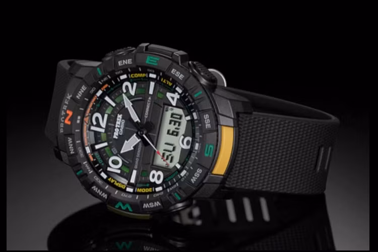 Casio ra mắt đồng hồ Pro Trek Bluetooth từ 4,7 triệu đồng Casio ra mat dong ho Pro Trek Bluetooth tu 4,7 trieu dong