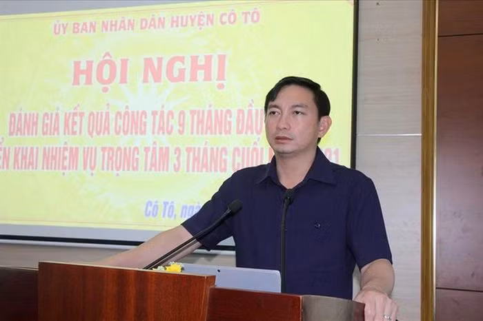 Co can cu cuu Bi thu Co To giao cau voi thuoc cap
