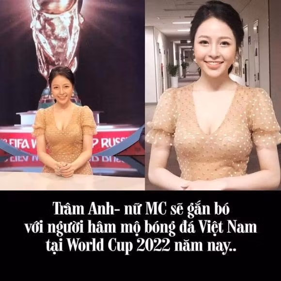 Trước thềm diễn ra World Cup 2022 mới đây trên MXH rộ lên thông tin hot girl Trâm Anh sẽ làm MC của chương trình.