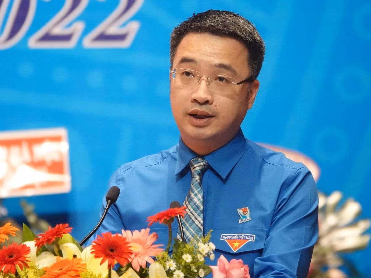 Ông Nguyễn Tường Lâm - Bí thư Trung ương Đoàn khóa XII, Phó Chủ nhiệm Thường trực Ủy ban Quốc gia về thanh niên Việt Nam. 