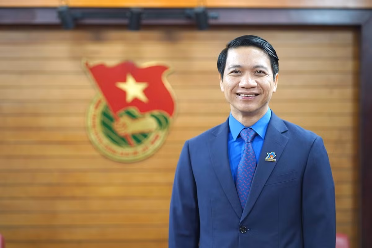 Ông Nguyễn Ngọc Lương - Bí thư Trung ương Đoàn khóa XII, Chủ tịch Trung ương Hội Liên hiệp Thanh niên Việt Nam. 