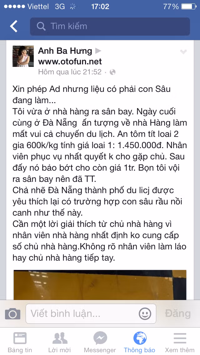 Nha hang Phu Quy Da Nang ''chat chem'' thuong de gay soc-Hinh-2