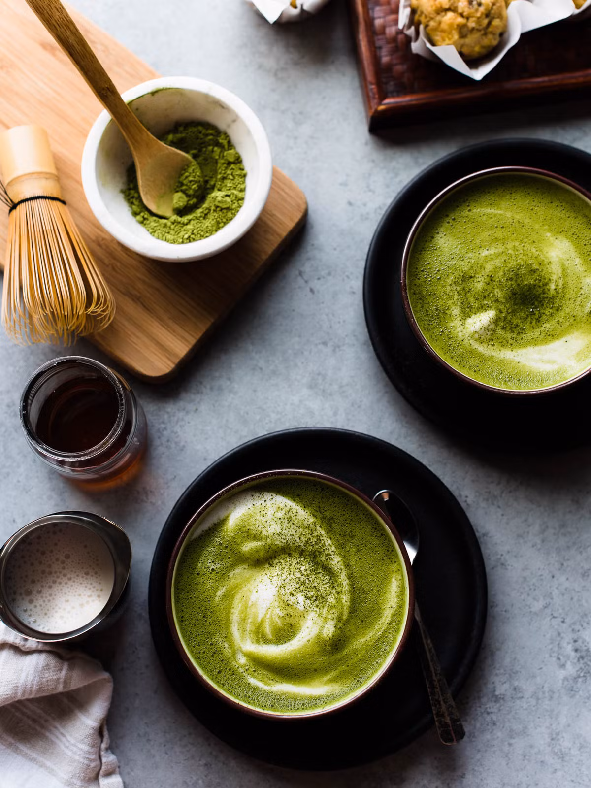 Một nghiên cứu về ống nghiệm cho thấy rằng EGCG trong matcha giúp tiêu diệt các tế bào ung thư tuyến tiền liệt. Trong khi các nghiên cứu ống nghiệm khác đã chỉ ra rằng EGCG có hiệu quả chống lại ung thư da, phổi và gan. Ảnh: kitchenconfidante.