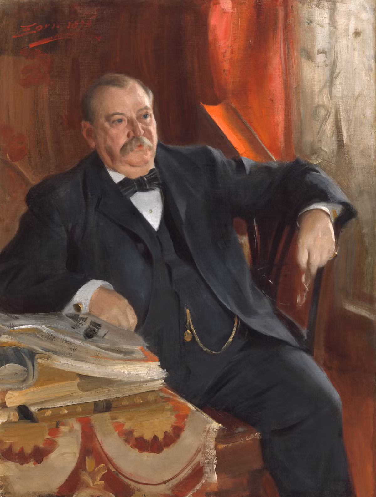 Theo đó, mối tình cách biệt tuổi tác của ông Cleveland chớm nở. Tới tháng 8/1885, bà Frances đang đi du lịch châu Âu cùng mẹ thì bất ngờ nhận được lá thư cầu hôn từ đương kim Tổng thống Mỹ.