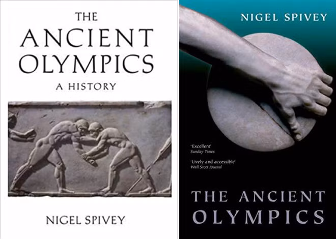The Ancient Olympics A History - Thế vận hội cổ đại - một lịch sử. Nigel Spivey vẽ bức chân dung của thế vận hội Hy Lạp với những cuộc tranh tài khốc liệt giữa các đối thủ gay gắt, trong đó người chiến thắng giành được kudo và phần thưởng, còn kẻ thua cuộc phải đối mặt sự công kích. Nhiều người đã gian lận và hối lộ. Luôn luôn cạnh tranh gay gắt, thế vận hội cổ đại không phải lễ kỷ niệm lý tưởng của sự thống nhất, mà là cuộc đụng độ của các cường quốc quân sự trong một đấu trường không xa chiến trường.