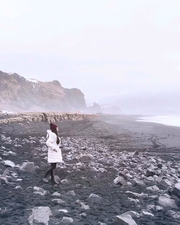 Với Kiều Trang, cô đặc biệt thích Iceland vào mùa đông hơn.