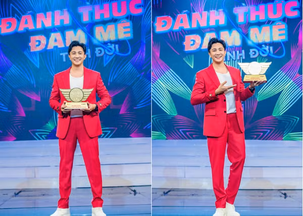 MC Le Nguyen Bao khien Ngoc Son xuc dong