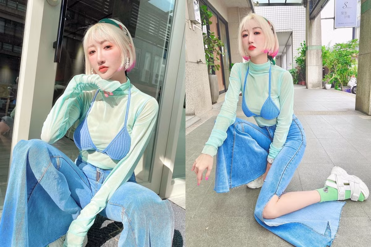 Diệp Ny Ny cũng tự nhận mình là một hot girl "hệ chơi màu". Cô nàng rất thích những sắc màu bắt mắt, nổi bật.