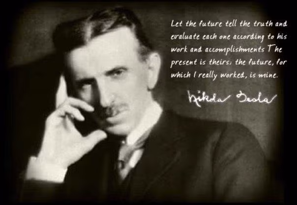3. Tiên tri của Nikola Tesla. Nhà phát minh người Serbia – Mỹ nổi tiếng thế giới đã có một số tiên đoán chuẩn xác về tình hình thế giới như máy ảnh đọc suy nghĩ, xem video trực tuyến, điện không dây... Trong đó, nổi tiếng nhất là tiên đoán của nhà phát minh Tesla về điện thoại di động.