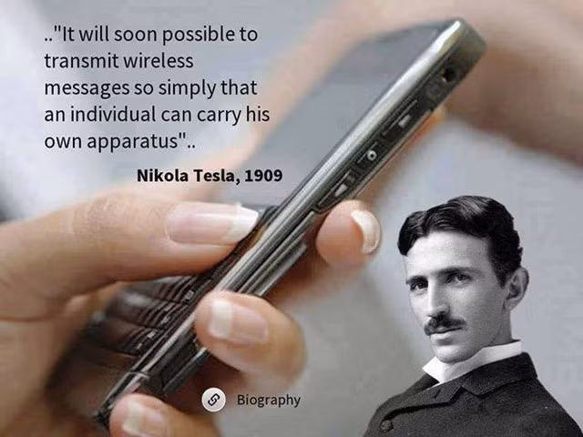 Cụ thể, năm 1901, Tesla đã nảy ra ý tưởng về một “hệ thống điện báo toàn cầu”, cho phép con người nói chuyện từ khoảng cách rất xa với một thiết bị cá nhân nhỏ gọn. Hệ thống này sẽ hoạt động nhờ vào tín hiệu radio.