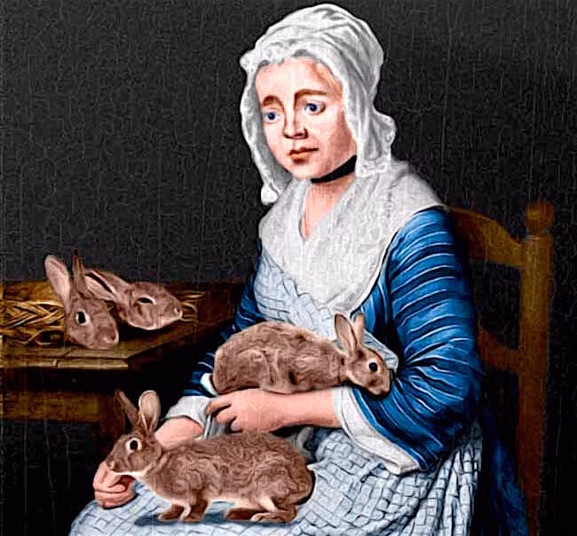 Tại đây, Mary Toft không đẻ thêm được bất cứ con thỏ nào. Sau đó, người ta phát hiện một người gác cổng lén ném một con thỏ con vào phòng cho Mary.