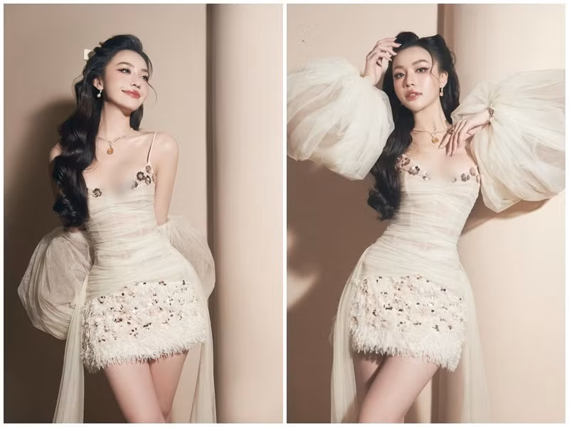 Thùy Vi có phong cách thời trang được đánh giá cao.