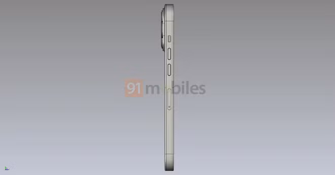 Phần lỗ đục hình "viên thuốc" được cho là chứa các cảm biến cho hệ thống Face ID. Trong khi đó, lỗ bấm hình tròn chứa camera selfie. Vị trí loa thoại cũng đã được đưa lên sát mép viền trên.