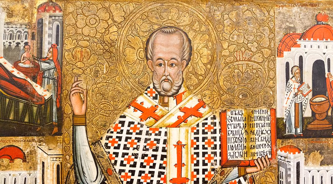 Thánh Nicholas là một vị thánh Cơ Đốc giáo xứ Myra sống vào thời Hy Lạp cổ đại ở khoảng thế kỷ 3 - 4.