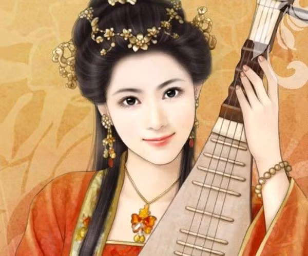 Do không được vua cha Lương Minh Đế yêu thương nên Tiêu thị được hứa gả cho Tấn vương Dương Quảng. Do lúc đó Tiêu thị mới 9 tuổi nên cuộc hôn nhân giữa 2 nước chưa được tiến hành. Nàng được Độc Cô Hoàng hậu yêu thương, chăm sóc trong vài năm.